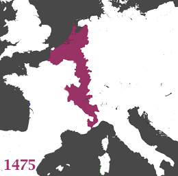 Burgundy and Savoy, under Charles the Bold, 1475