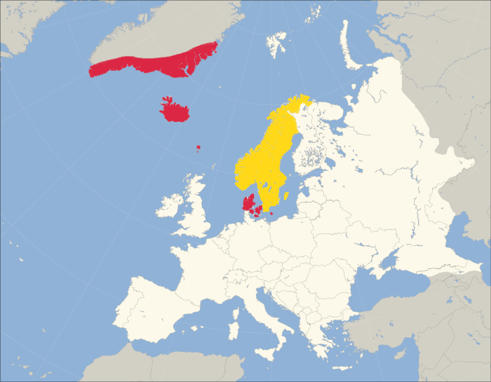 Nordic states 1864