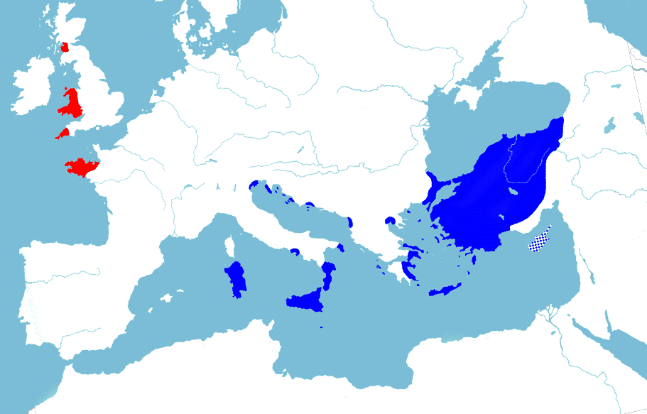 Britons Byzantine 8th century